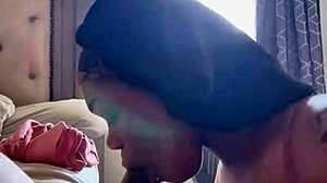 Black Men Feel Intense Passion for Sloppy Bonnet Blowjobs with Cum