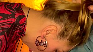 I feel so intense with this closeup wet sloppy facefuck. It's the best blowjob ever with gagging choking and deepthroat on that cock.