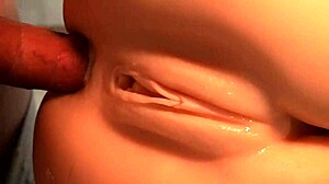 Whoa, this nice pussy is so tempting - I absolutely love how it feels with double penetration toys in this fetish fuck doll fantasy! 😍🍆