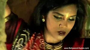 Sacred Sensual Bollywood Honey Dancing Nude with Natural Tits