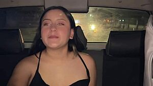 Driver's risky ride ends inside without protection