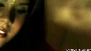 Sacred Sensual Bollywood Honey Dancing Nude with Natural Tits