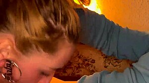 I feel so intense with this closeup wet sloppy facefuck. It's the best blowjob ever with gagging choking and deepthroat on that cock.