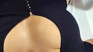 Wife takes monster cock in doggystyle and cowgirl for creampie