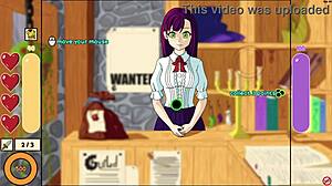 Bold Moves To Strip Tutorial Girl Topless In Monster Game Scene