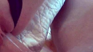 Hey, check out this blonde housewife Jolene getting fucked hard in POV creampie action