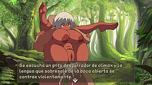 Intense Anal Action with Rice Shion in NTR Game Scenario