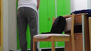 i'm changing clothes at work today