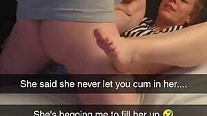 College milf Richelle Rose gets first time tinder date fuck from exs best friend on snapchat. She takes huge cock in ass with creampie.