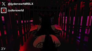 hey, pounding that obedient puppy girl right in the cage with a monster cock