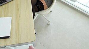 I love sucking the most delicious big dick from my office employees in pantyhose.