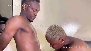 i uh think this african big ass is gettin fucked by that big black long dick in missionary... creampie tight pussy chubby curvy slut