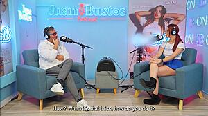 Loren Late kolombia naik mesin fuck 100 di Juanbustospodcast, slut blonde capai 7 orgasme di rok mini