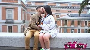 uh from valencia to madrid i got nuria millan fucked hard all over the city roughly