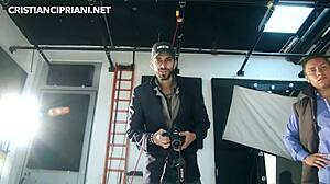 Photoshoot Turns into Steamy Fuck with Sexy Colombian Redhead