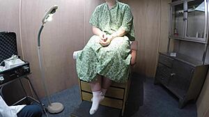 Violet Coxxx visits the doctor for a medical clit pump session with extreme pumping and fingering