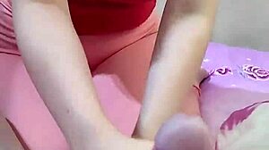 hey this groin massage technique enlarges your penis then i give a handjob to my cute asian neighbor