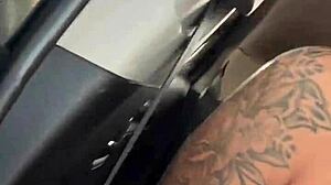 i give uber driver blowjob while he drives then take cock in ass pov with cum on tits