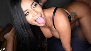 martina smeraldi gets hardcore dp with maximo garcia sara retali and ricky johnson. she squirts all over the cameraman in this rough orgy with monster cock and cum in mouth.