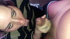 Mechanic Repairs Fireball and Demands Anal Reward with Blonde in Facial Cumshot