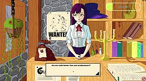 Bold Moves To Strip Tutorial Girl Topless In Monster Game Scene