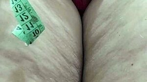 bigassblonde milf in lingerie as brazilian bunny princess teases with big ass and natural tits in web chat