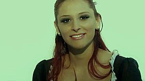 Photoshoot Turns into Steamy Fuck with Sexy Colombian Redhead