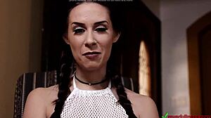 Cassidy Klein Feels Intense Passion As Her Throat Gets Destroyed In POV