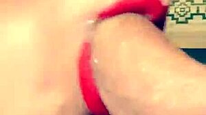 Close-Up Milf Spitting and Sloppy Deepthroat Sucking