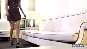 big titted hottie pamela morrison gypsy pokes her shaved pussy and sucks cock 😏