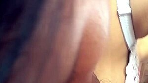 Oh yeah, this busty student with shaved tight pussy loves sucking cock until cum fills her mouth!