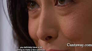 I agreed to become her furniture for lesbian scissoring and squirting with chloe surreal and octavia red!