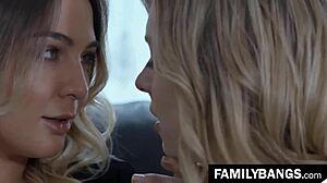 Oh, cute school stepsister Blair Williams, let's reach orgasm with Giselle Palmer tribbing.