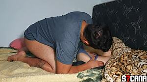 Amateur Lingerie Session With Crossdressing Novinha Lying Down For Enjoyable Time