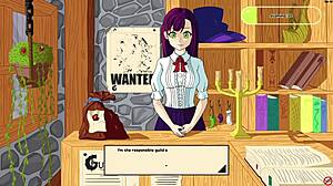 Bold Moves To Strip Tutorial Girl Topless In Monster Game Scene