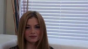 blonde teen does her first blowjob in 18+ compilation with redhead girls and stepbrothers obsession 😈