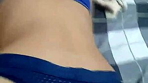 Jovencita con lentes enjoys hard doggystyle fucking with her professor in missionary position.