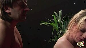 I absolutely love how busty Paige Ashley takes double penetration from those raging hard cocks in stockings