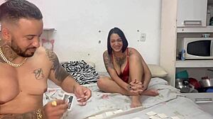 Hey, wanna see this sexy couple from SP with big tits and monster cock in public outdoor action?