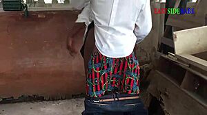 Romantic ebony bbc sex ends with husband catching us bent over doggystyle