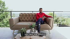 at her first casting melany latina licked the interviewer's ass