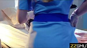 Exclamatory-Provocative Sketchy nurses in shady hospital! What wild lesbian pussy licking goes on with patients?!
