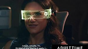 Lonely milf penny barber discovers ai to fuck stepson with rough sucking and cum covered riding