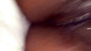 Devouring Wet Ebony Pussy to Orgasm