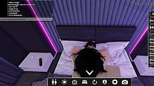 Throat Goat Loves Giving Head in Roblox With Submissive Vibes and Intense Emotions