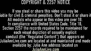 Android lesbians Julia Ann and Jessica Jaymes contrastingly dive into orgasmic cunnilingus in cosplay lingerie