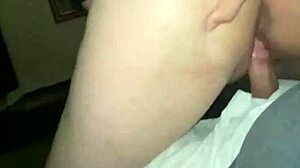 Homemade amateur beauty rides in bent over position for intense fucking session.