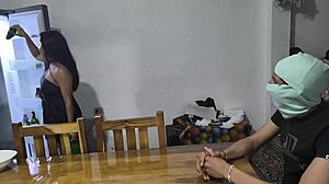 Saritacoketa Cheating Housewife Rides Neighbor's Monster Cock in Husband's Bed