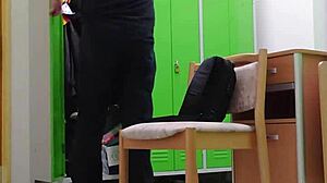 i'm changing clothes at work today