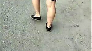 why not fuck this mature puta culona anal style after picking her up on the street?